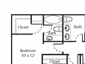 3 x 2 Floorplan 3 x 2 Floorplan at Riverwalk at Happy Valley, Happy Valley, OR, 97086